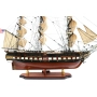 Drewniany model żaglowca USS Constitution 100 cm – ekskluzywna replika fregaty „Old Ironsides”